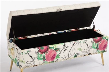 Ottoman en tissu